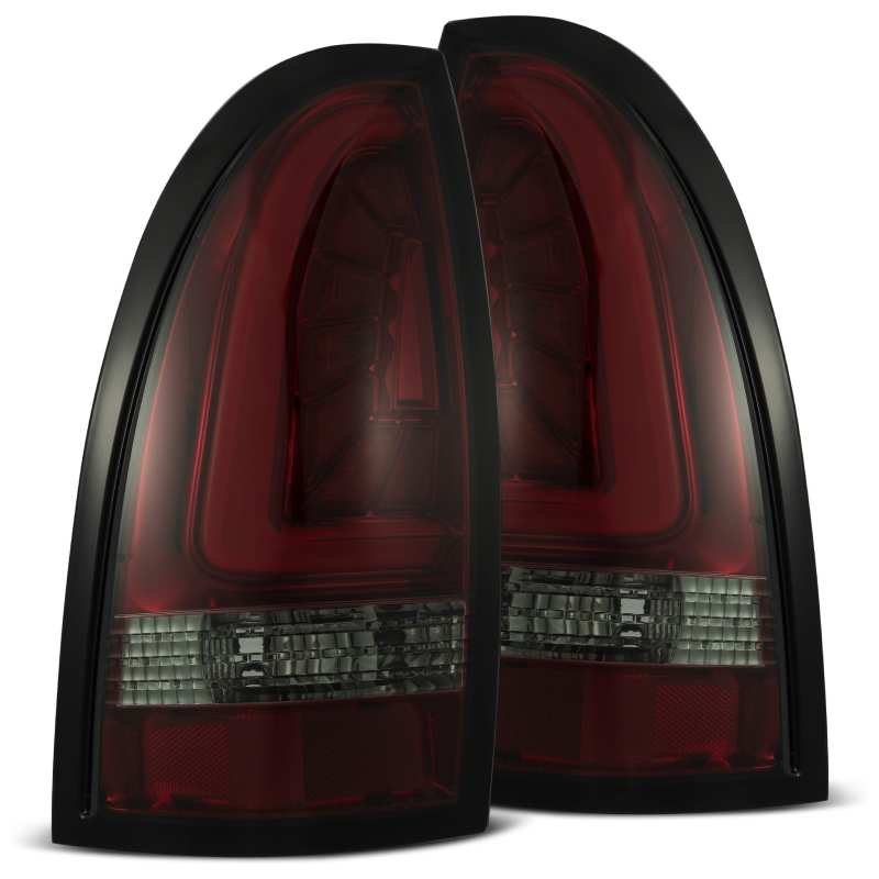AlphaRex 05-15 Toyota Tacoma PRO-Series LED Tail Lights Red Smoke 680040 *Discontinued