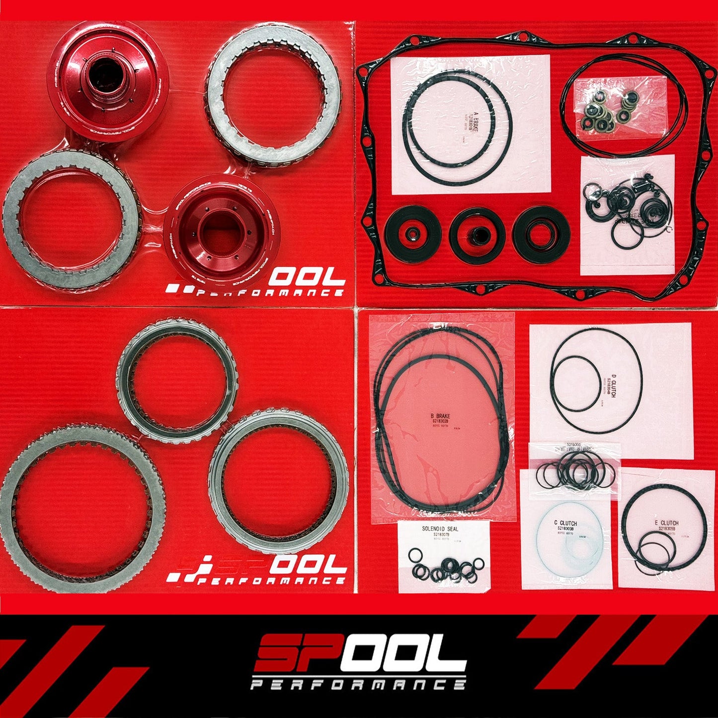 Spool Performance Stage 2 DIY Transmission Kit for Dodge 8HP70 / 8HP75