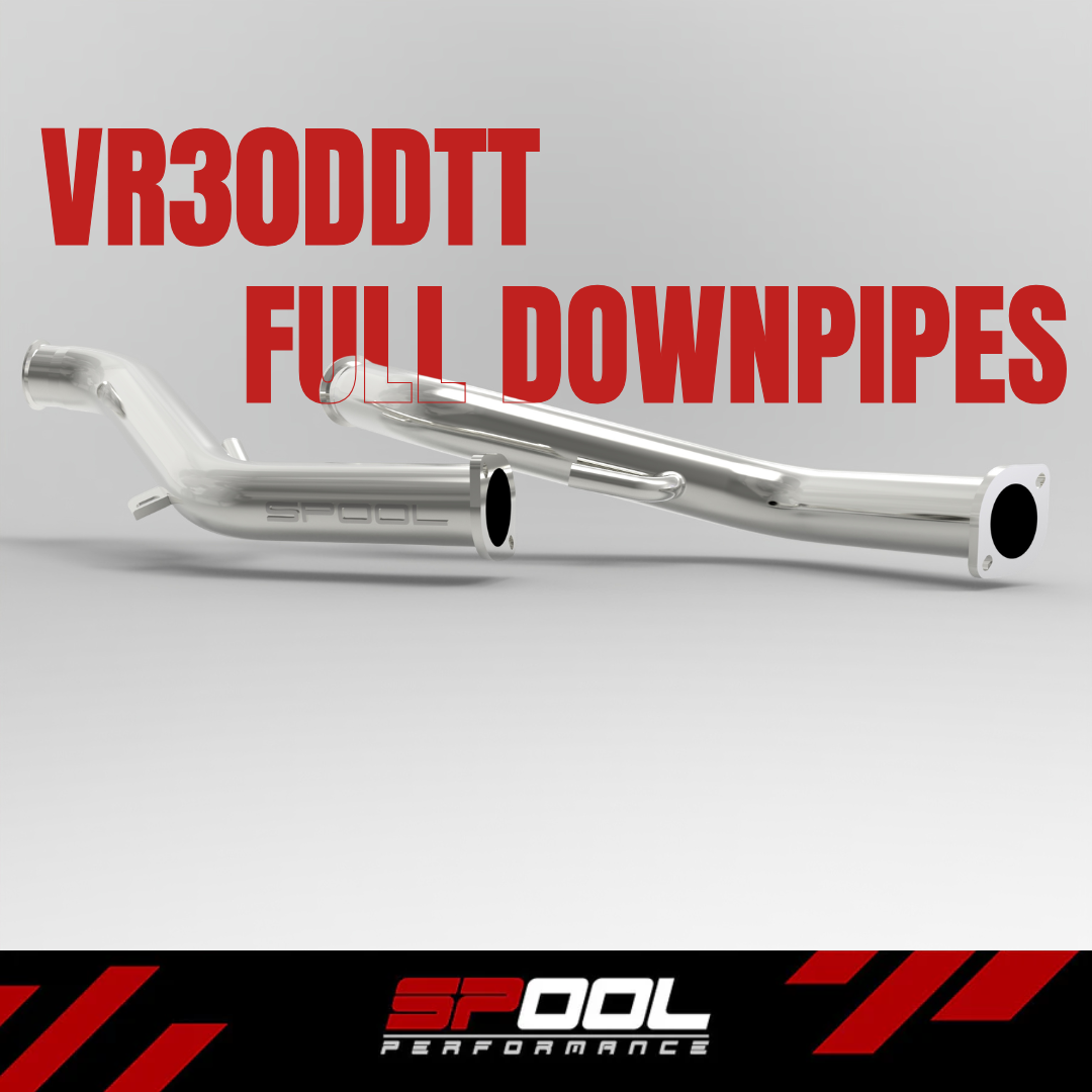 Spool VR30DDTT Full Downpipes Upgrade [Race Downpipes] | Infiniti Q50 Q60 RZ34 [VR30]