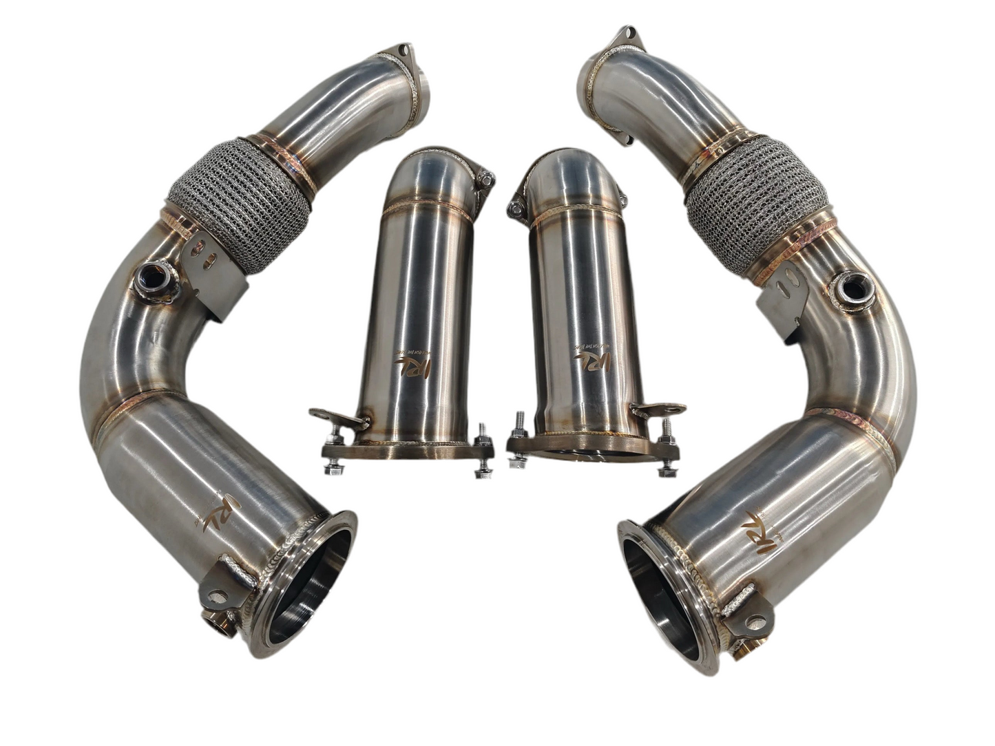 IRL G90 G99 M5 MaxFlow Race Downpipes