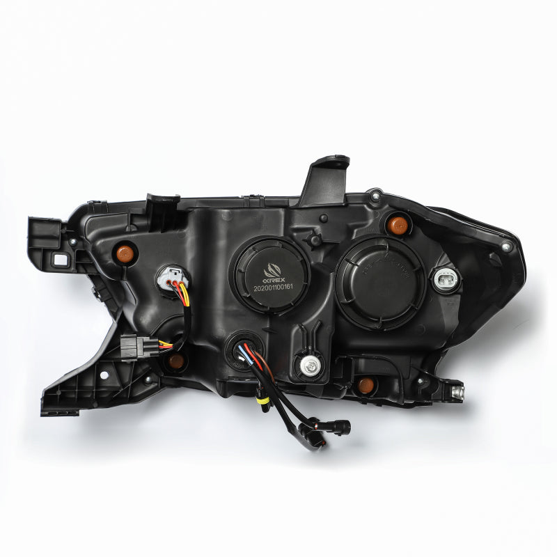 AlphaRex 16-20 Toyota Tacoma NOVA LED Projector Headlight Plank Style Alpha Black w/Activation Light 880705 *Discontinued
