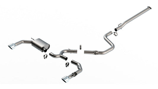 Borla 22-23 Hyundai Elantra N 2.0L 4 CYL. Turbo AT/MT ATAK Catback Exhaust Bright Chrome 140925