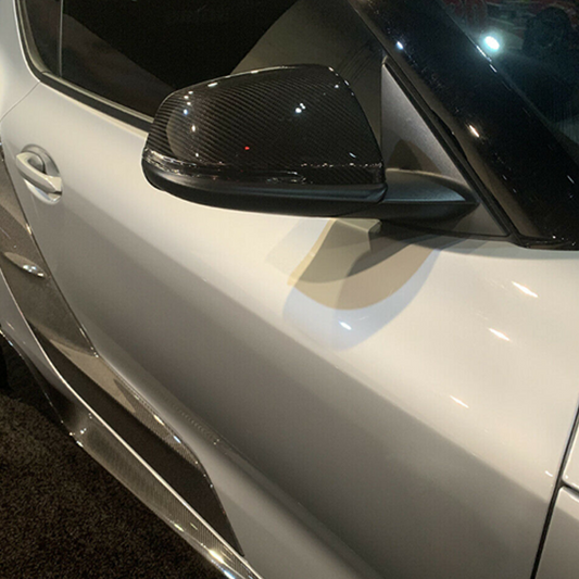 Carbon Fiber Mirror Caps - Supra A90/A91, BMW F40, F44, F48, F39, G29