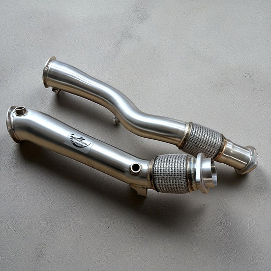 BMW S58 X3M & X4M Catless Race Downpipe (3.5 Inch) - Palenon Performance