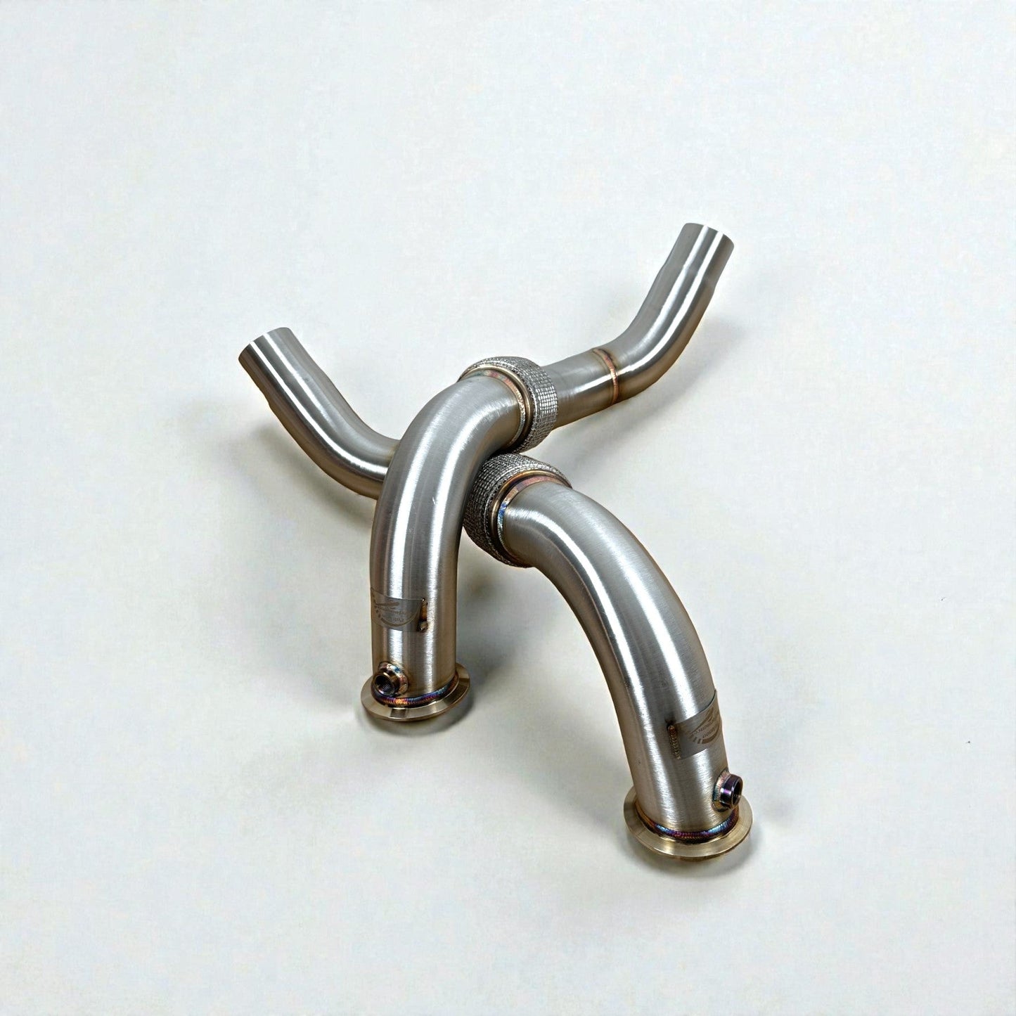 BMW N63 & N63TU Catless Race Downpipes for 550i, 650i, 750i, Alpina B6 B7, X5, X6 (F Chassis)