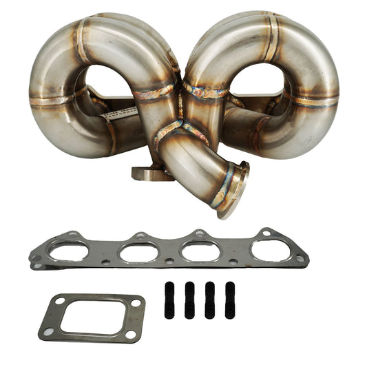 D Series AC PS Compatible T3 Turbo Manifold GSR D15 D16 For Honda Civic EG EK DC2 44mm