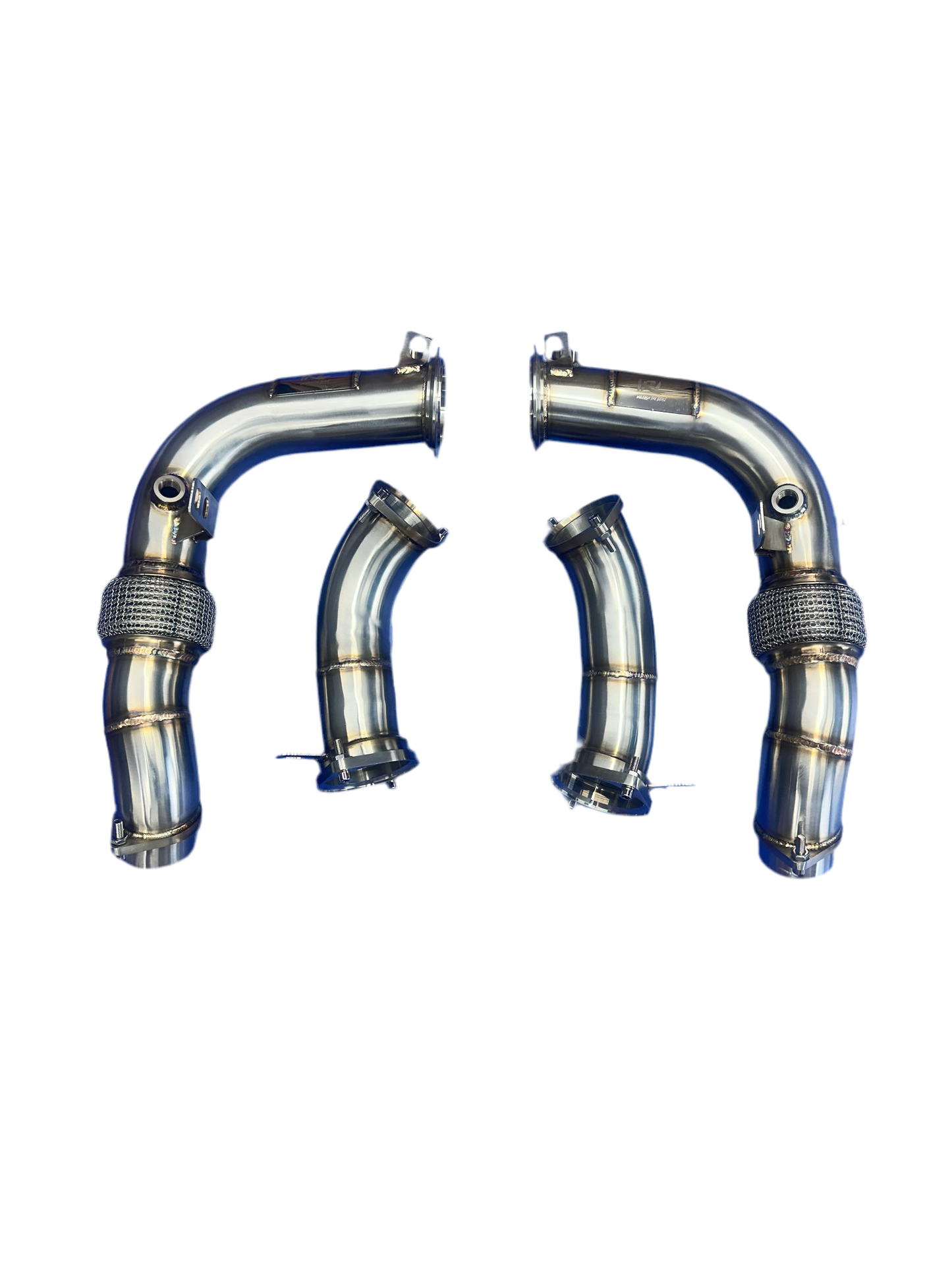 IRL F95 F96 X5M X6M MaxFlow Race Downpipes