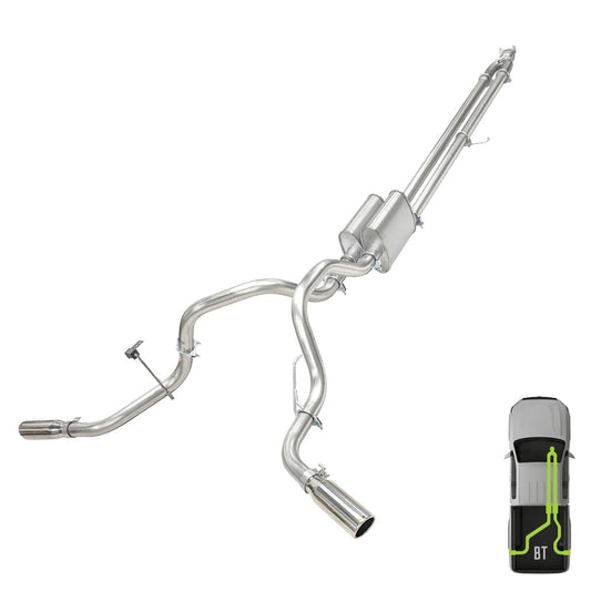 Ford, 2021-2026, 5.0L, Clamp/On - MPI Exhaust Cat-Back Dual Exhaust Kits