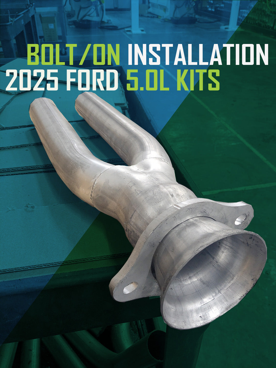 Ford, 2021-2026, 5.0L, Clamp/On - MPI Exhaust Cat-Back Dual Exhaust Kits