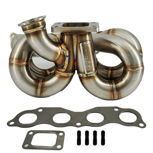 K Series FG2 FA5 T3 Turbo Manifold Civic Si Ram Horn Honda K20 K24 EG EK Bottom Mount