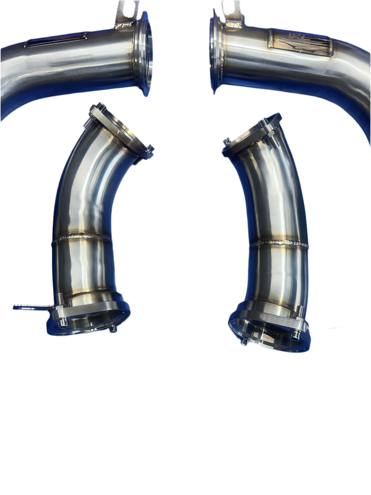 IRL F95 F96 X5M X6M MaxFlow Race Downpipes