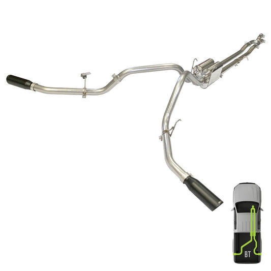 Ford, 2017-2026, 6.2L, 6.8L, 7.3L, Clamp/On - MPI Exhaust Cat-Back Dual Exhaust Kits