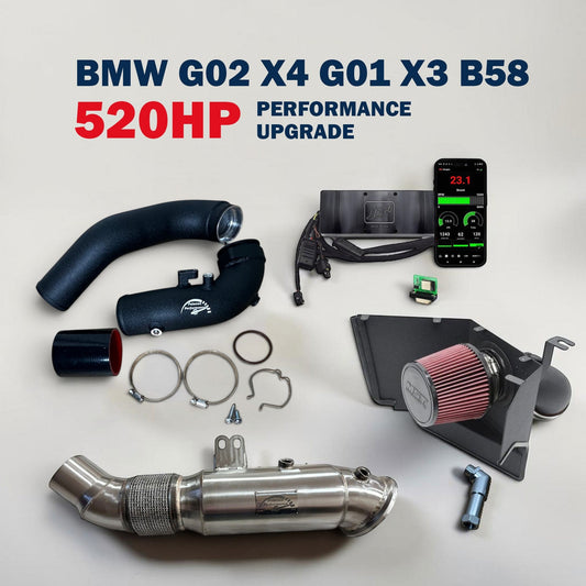 520HP Performance Upgrade For 2018-2024 BMW G01 X3 & G02 X4 M40i B58 | Palenon Performance