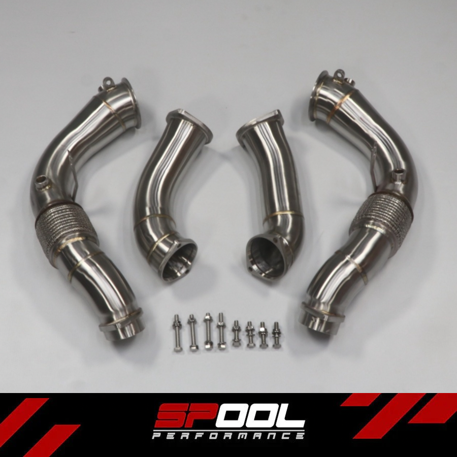 SPOOL BMW G90 M5 Race Downpipes