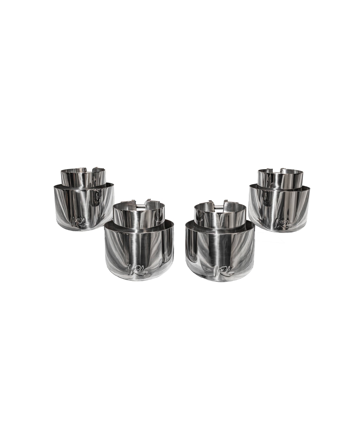 IRL G8X 4.5” M2 M3 M4 OEM Replacement Tips Slant Cut