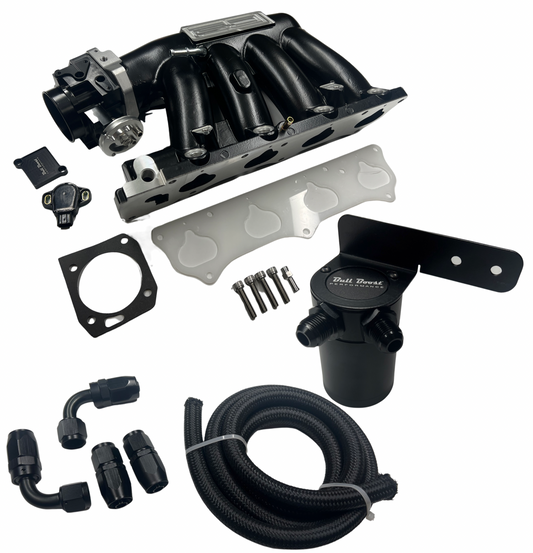 K-series Intake Manifold 70MM Throttle Body Kit For Honda Acura Civic Accord CRX EF EK EG K20 K24 K24A2 K20Z3