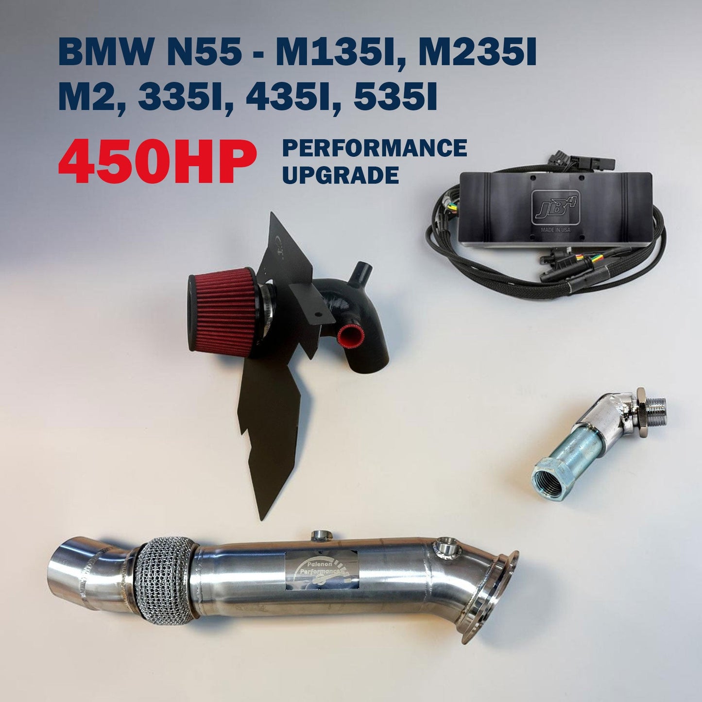 450HP Performance Upgrade For N55 BMW M135i, M235i, M2, 335i, 435i, 535i (F Chassis)