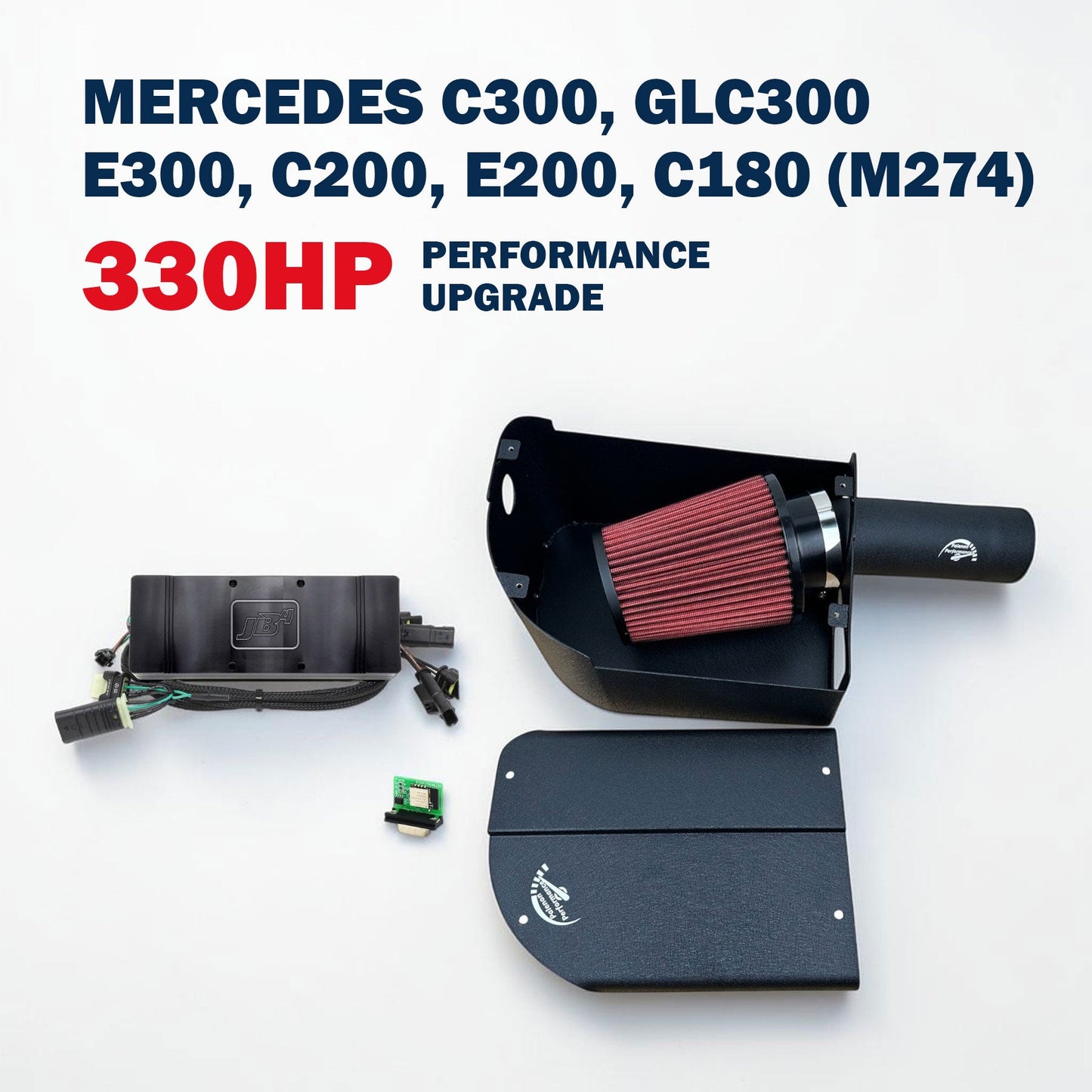330HP Performance Upgrade For M274 2.0L Mercedes C300, GLC300, E300, C200, E200, C180 | Palenon Performance