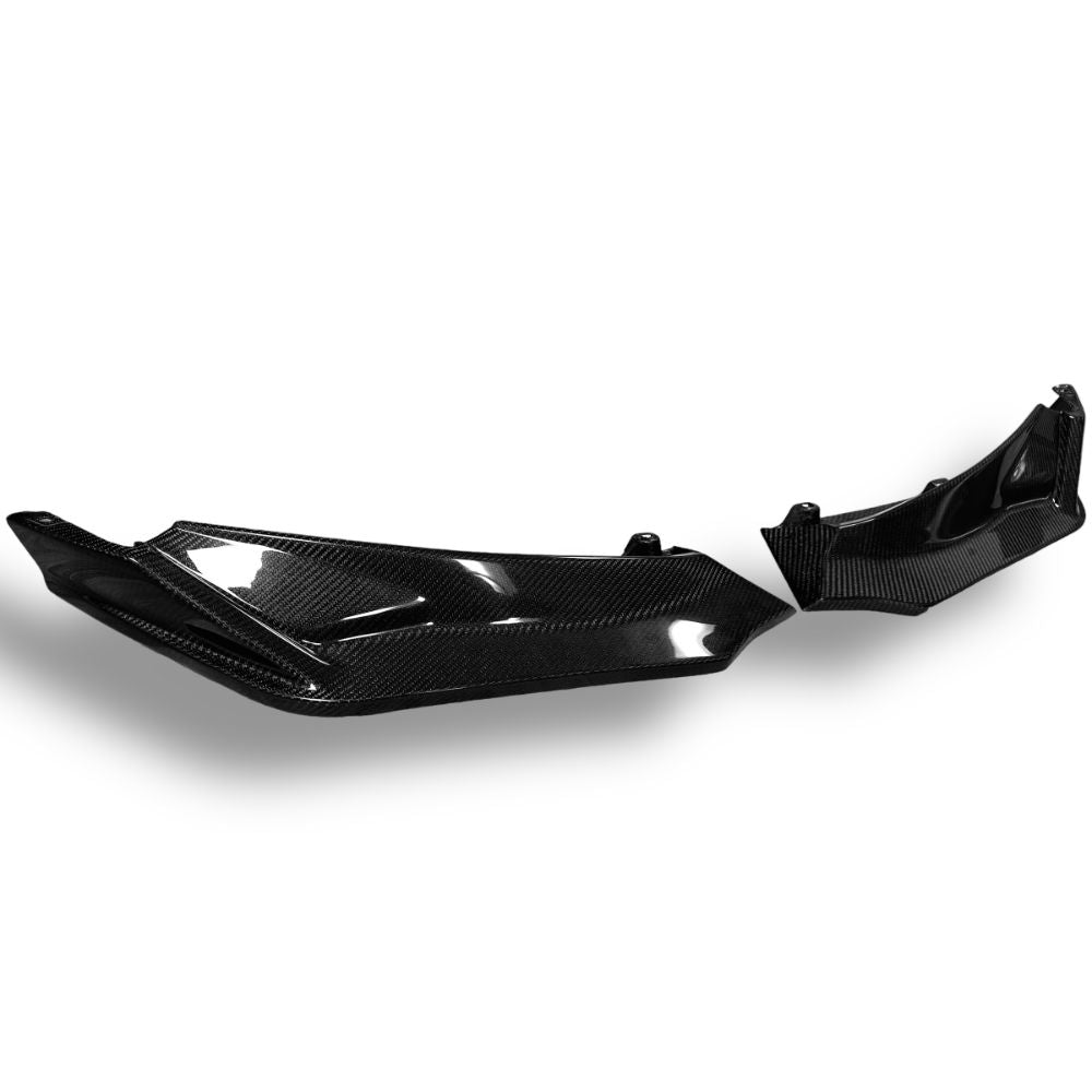 V Style Front Lip For BMW G80 M3, G82 M4, G83 M4 - Carbon Fiber