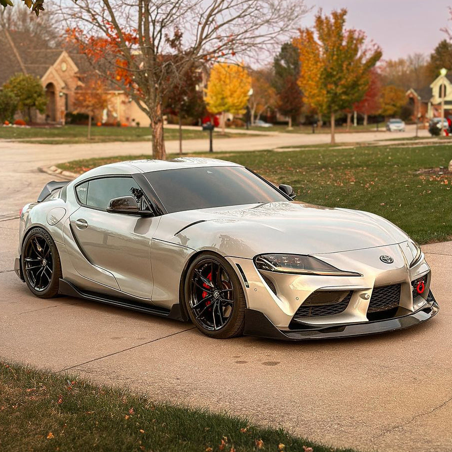 AG Style Carbon Fiber Side Skirts - Toyota Supra MKV A90/A91 | Palenon Performance