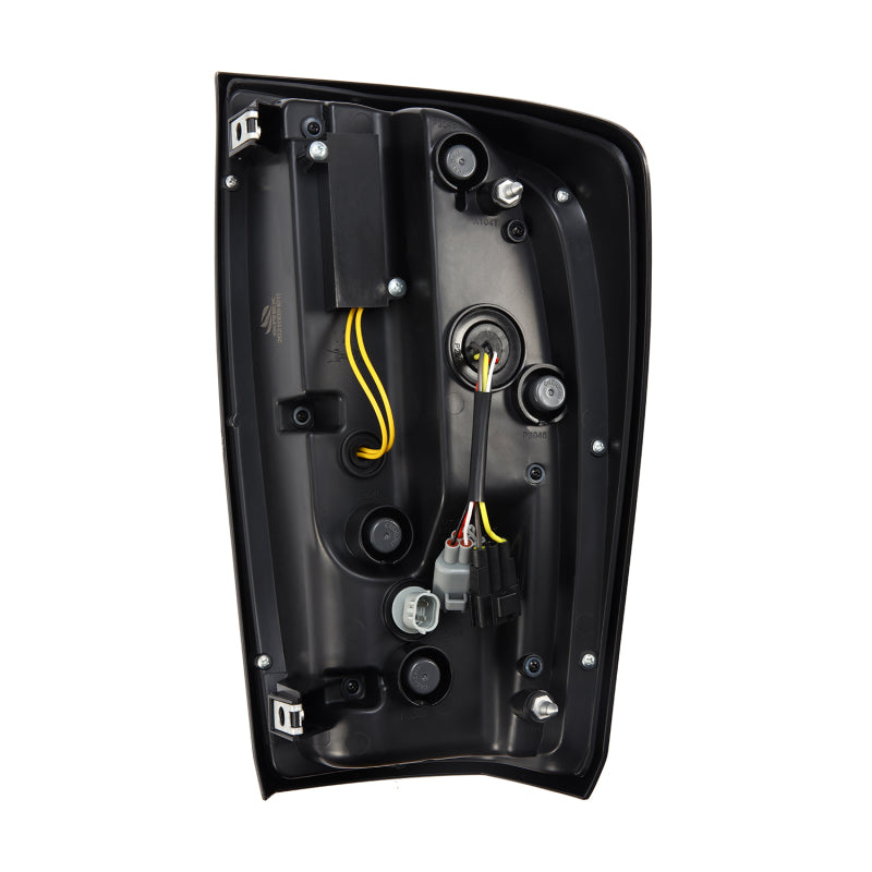 AlphaRex 16-21 Toyota Tacoma LUXX LED Taillights Alpha Blk w/Activ Light/Seq Signal 680080 *Discontinued
