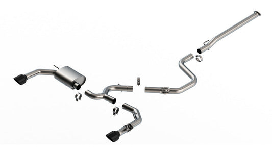 Borla 22-23 Hyundai Elantra N 2.0L 4 CYL. Turbo AT/MT ATAK Catback Exhaust Black Chrome 140925BC