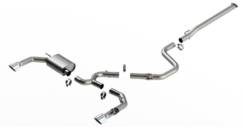 Borla 22-23 Hyundai Elantra N 2.0L 4 CYL. Turbo AT/MT ATAK Catback Exhaust Bright Chrome 140925