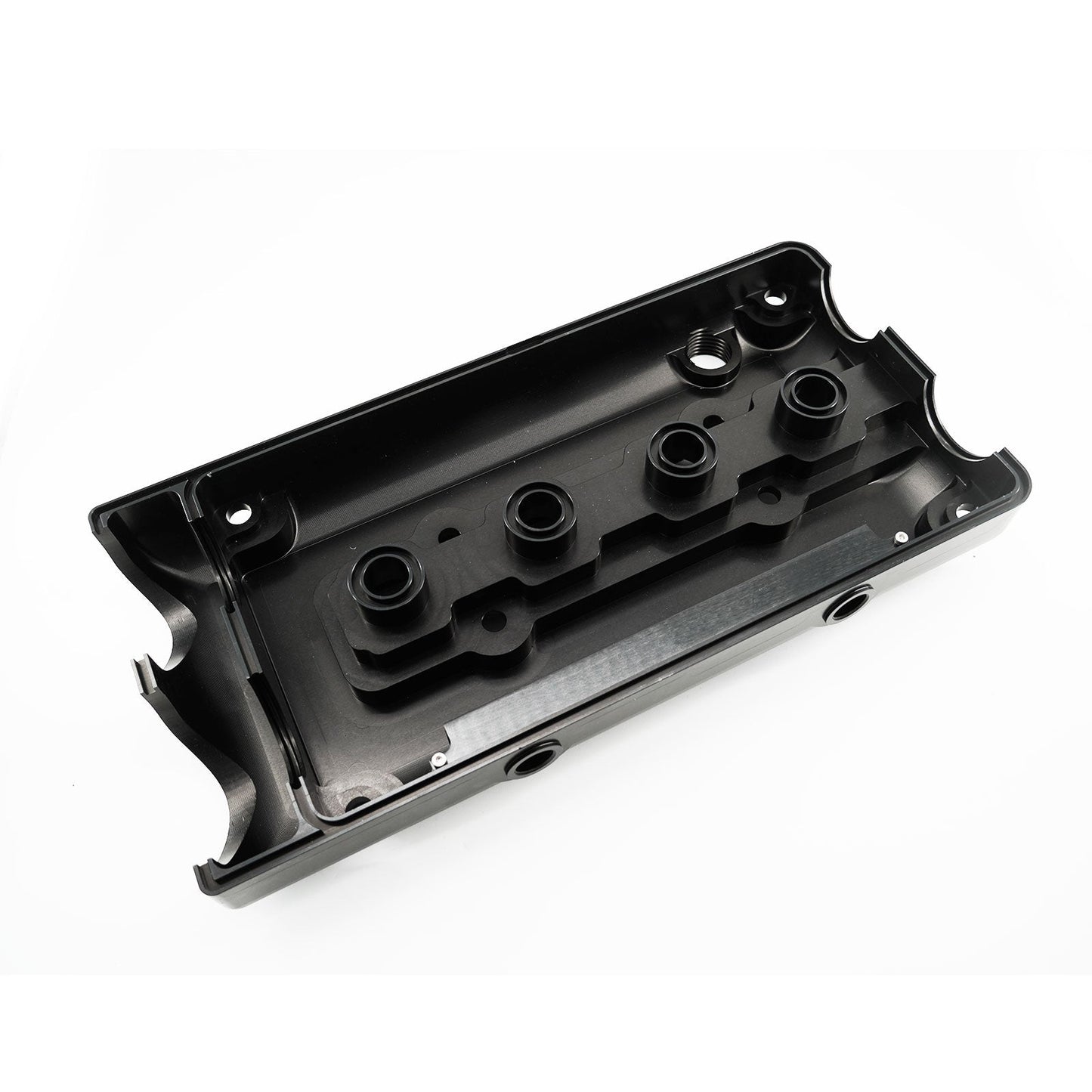Billet B Series Vented Valve Cover Baffle B16 B18 AN10 For Honda Acura DOHC Vtec