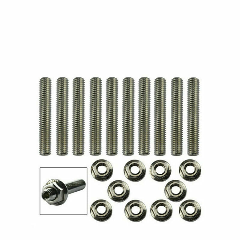 Stainless Intake Exhaust Manifold Stud Studs Bolt For Honda Acura B D K H Series