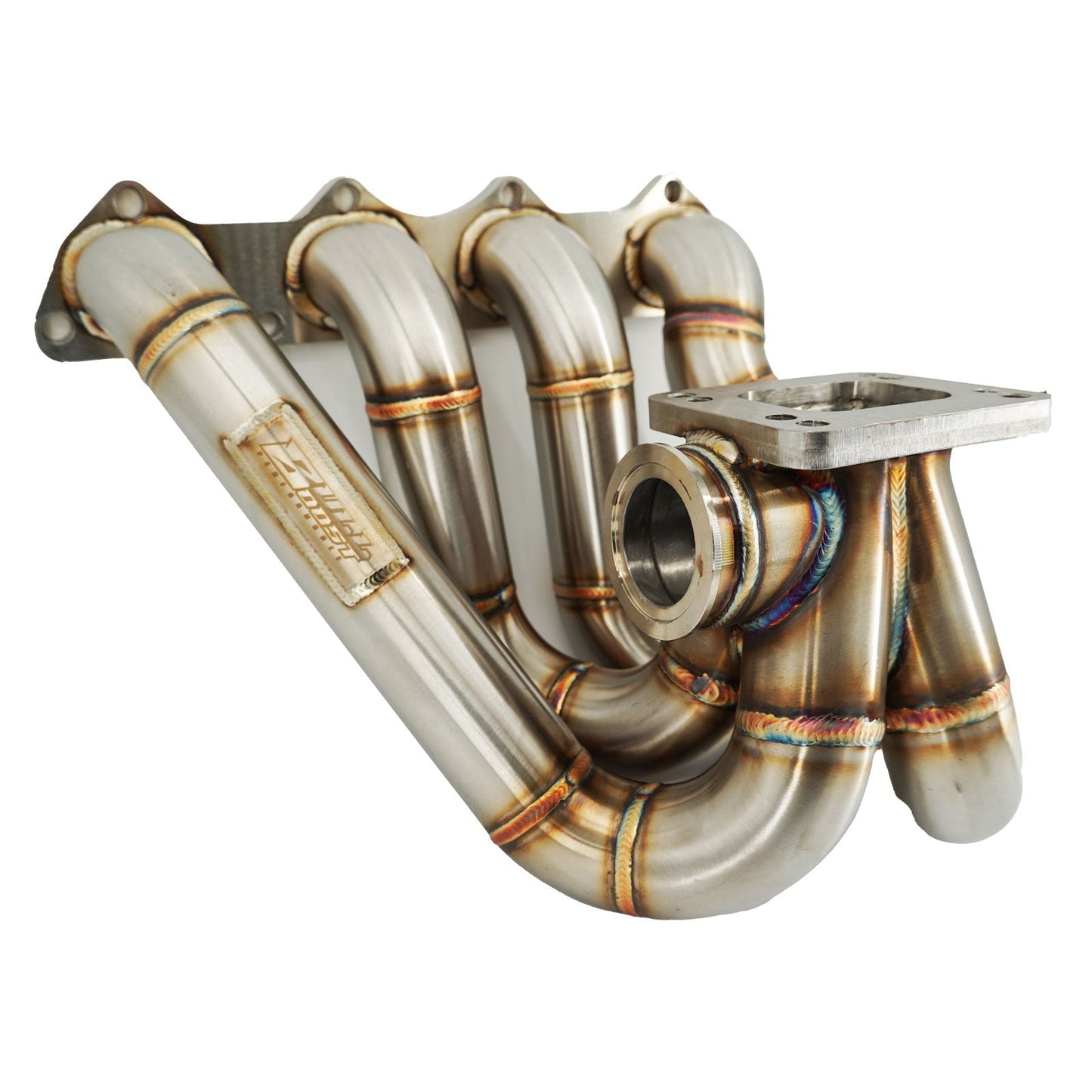 B Series T3 T4 Top Mount Turbo Manifold B16 B18 B20 44mm For Honda Acura Del Sol