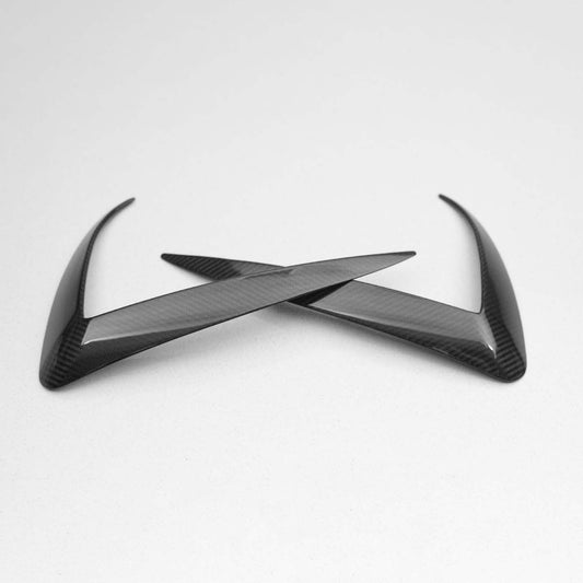 Tesla Model 3 Carbon Fiber Foglight Eyelid - Palenon Performance