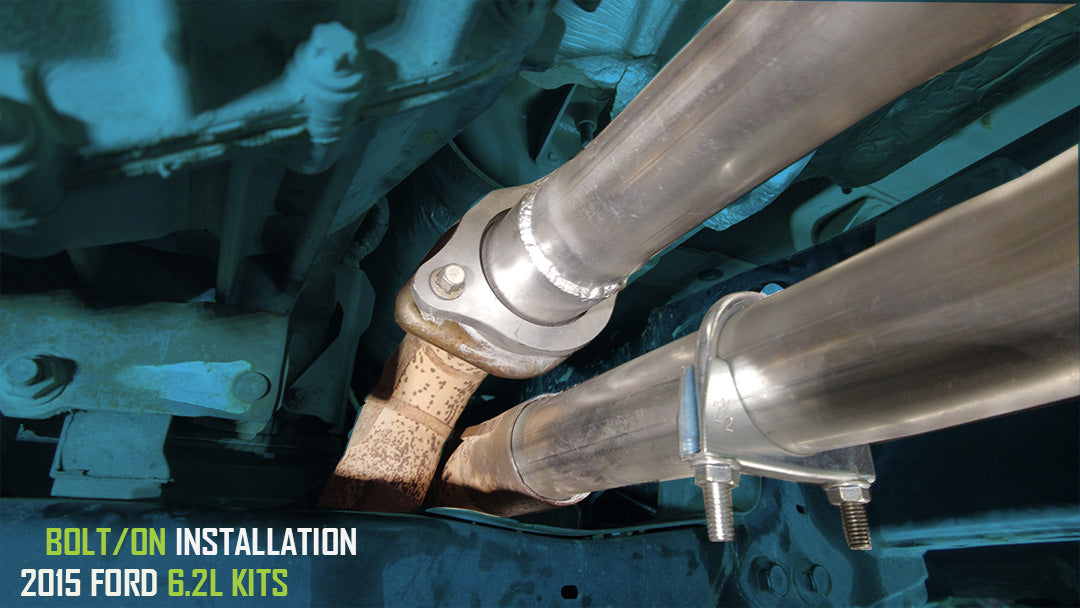 Ford, 2011-2016, 6.2L - MPI Bullnoze Exhaust Series