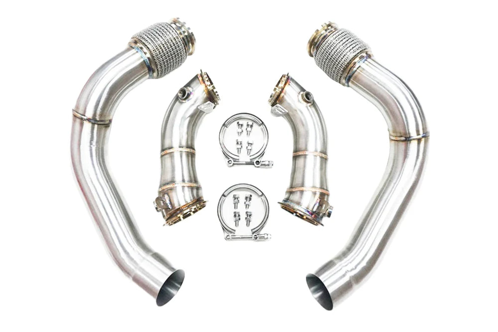 IRL F90 M5 M8 Maxflow Race Downpipes