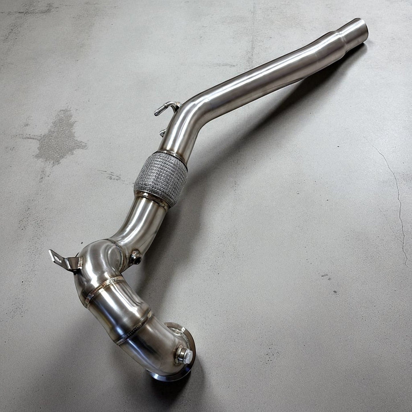 FWD Audi A3 8V Race Downpipe - 2.0T (Premium Catless & Catted)