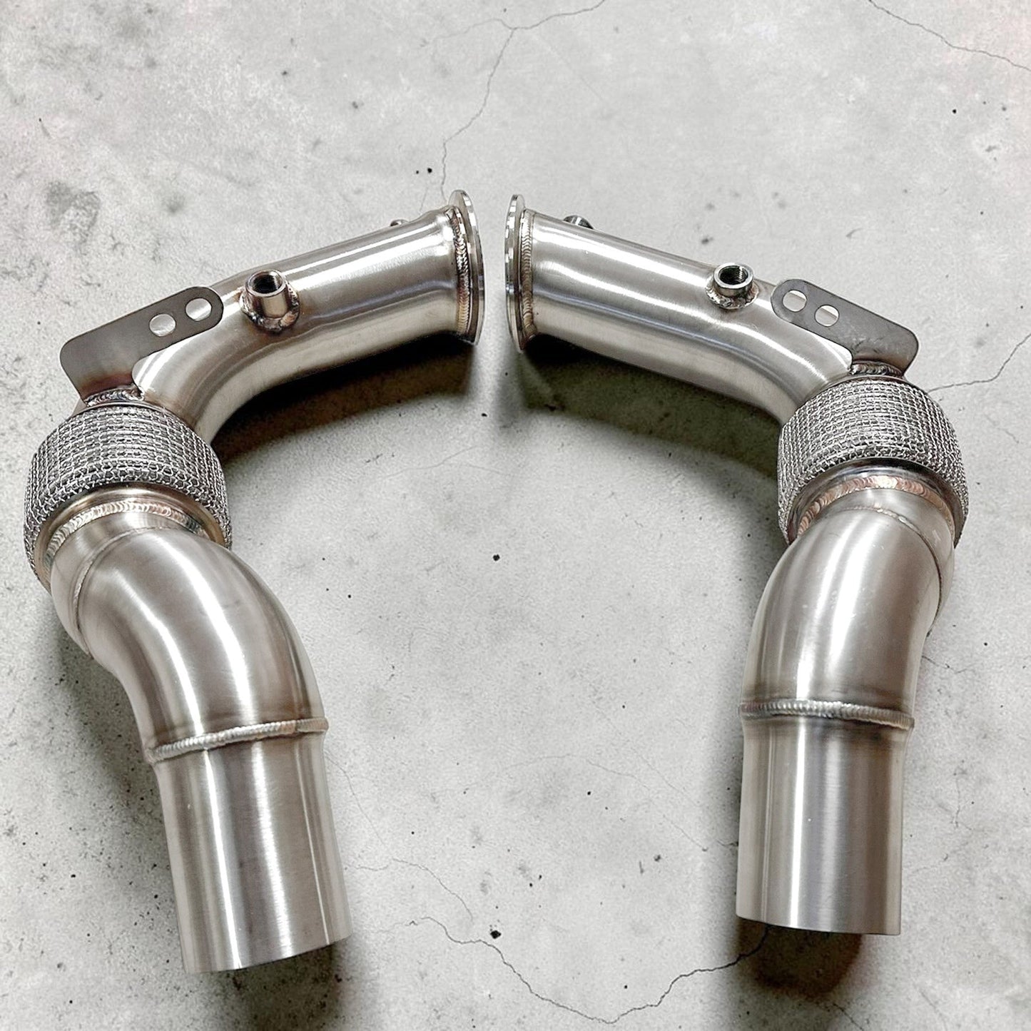 Race Downpipe For BMW F10 M5 and F12, F06, F13 M6 including Competition (S63 Engine)
