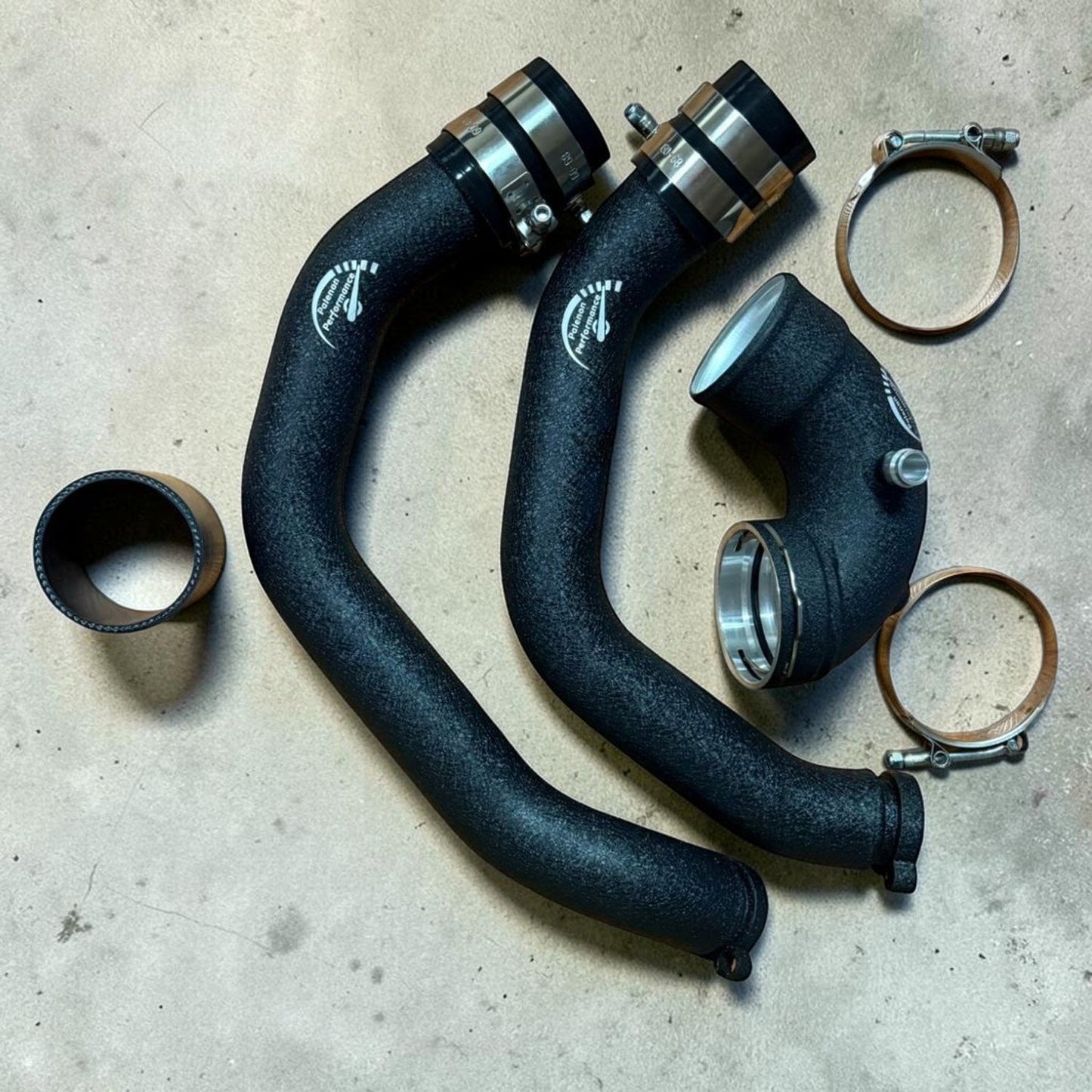 Aluminum S55 Charge Pipe & Boost Pipe For BMW F87 M2C, F80 M3, F82 M4 | Palenon Performance