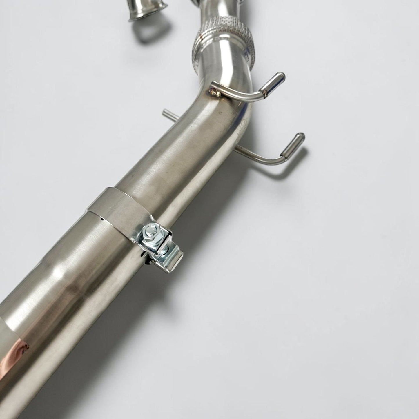 FWD Audi 8Y A3 Race Downpipe & VW MK8 GTI Race Downpipe - Palenon Performance