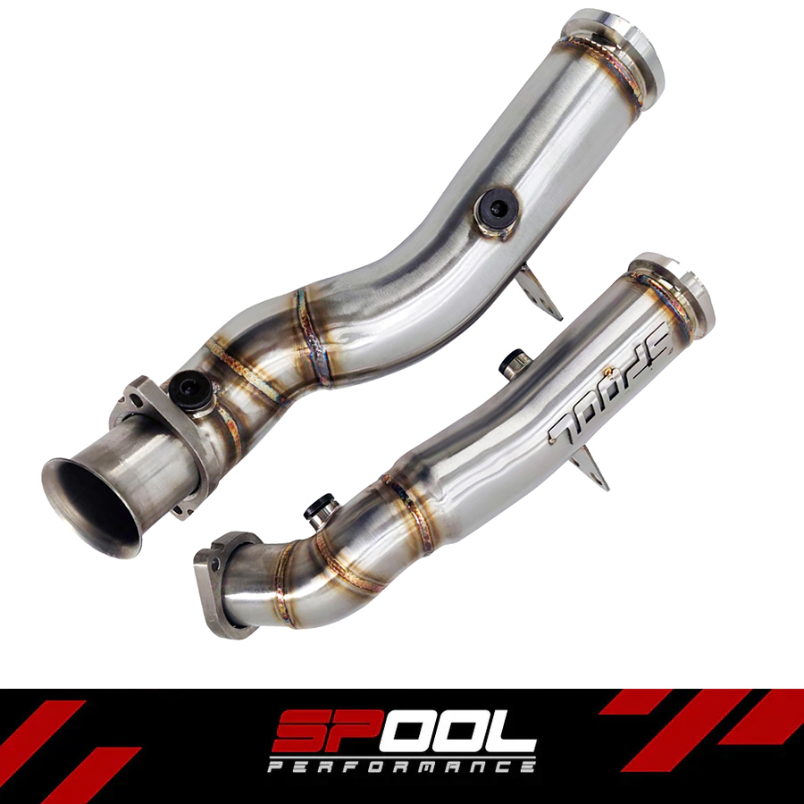 Spool Downpipe Upgrade [Race Downpipes] | AMG C43/E43/C400/C450 [M276]